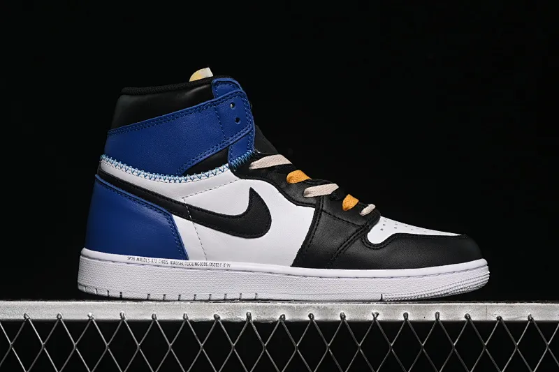 All categories Air Jordan Jordan series basketball shoes Air Jordan 1 High Fragment x Union x Air Jordan 1 Retro AJ1 Joe 1 new deconstructed royal blue high-top basketball shoes IO7847-001